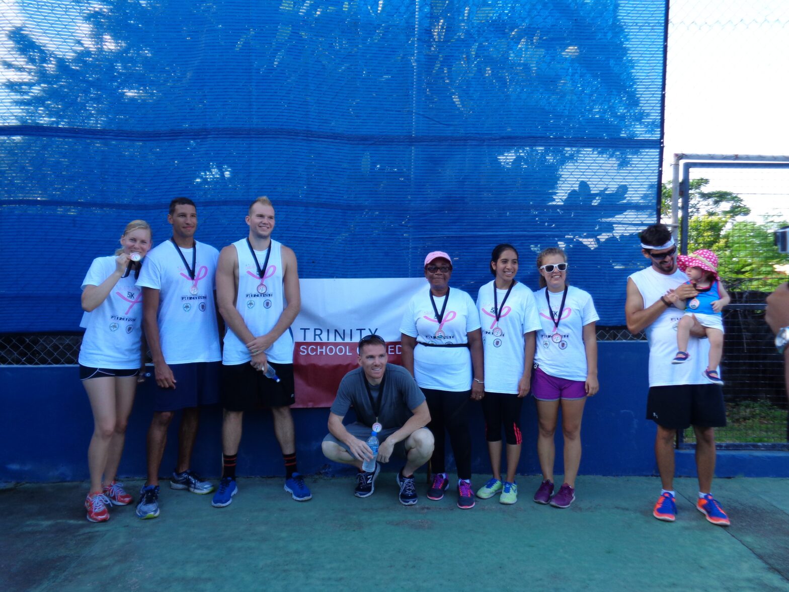 Trinity 5K participants group photo