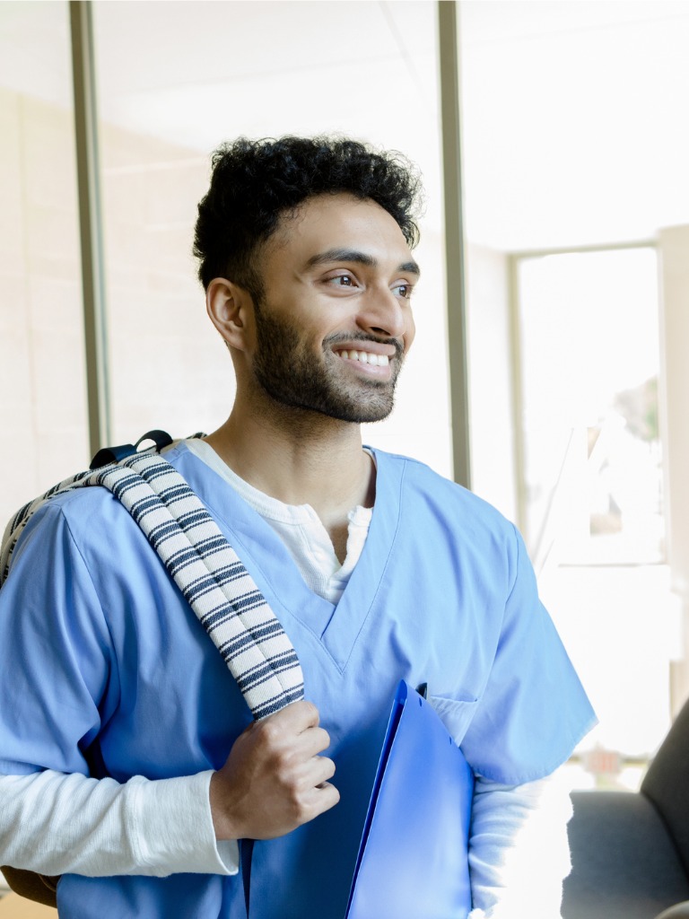 Caribbean medical school student at Trinity